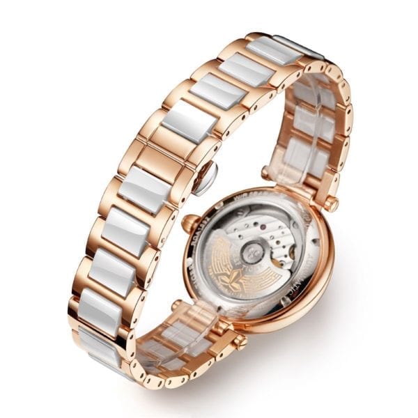 Reef Tiger RGA1592 Women Luxury Dress Sapphire Mirror Lady Business Automatic Meachanical Wrist Watches With Austria 4