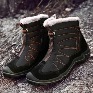 Snow Boots for Men Plush Waterproof Slip Men Boots Platform Thick Resistant Winter Shoes Plus Size