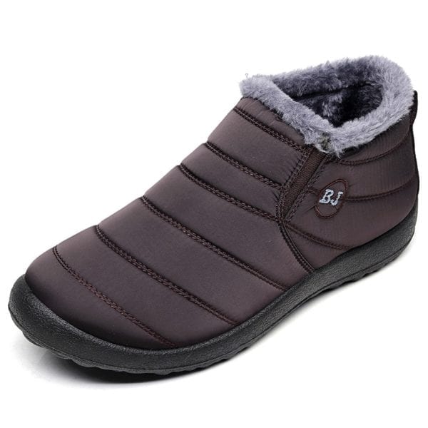 Winter Shoes Men Boots 2019 Men Snow Boots Fashion Men Ankle Boots Waterproof Shoes Warm Fur 3