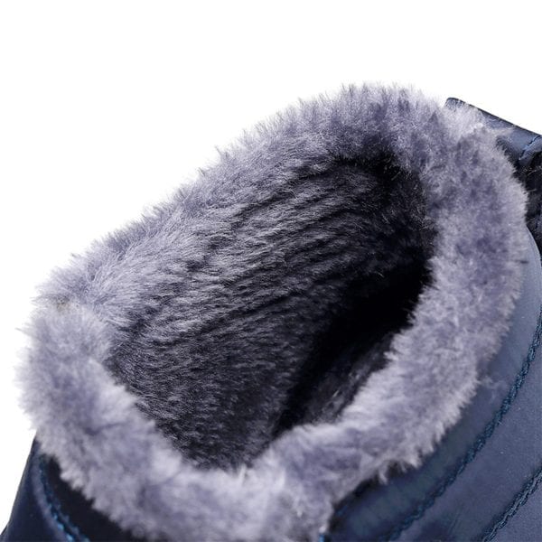 Winter Shoes Men Boots 2019 Men Snow Boots Fashion Men Ankle Boots Waterproof Shoes Warm Fur 4