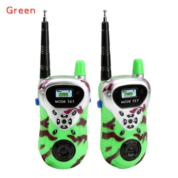 2 Pcs Set of wireless walkie talkie toys parent child interactive games toys Children toys birthday 2