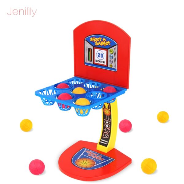 Jenilily Kids Toys Boys Mini Basketball Hoop Shooting Stand Toy Kids Educational for Children Family Game 2