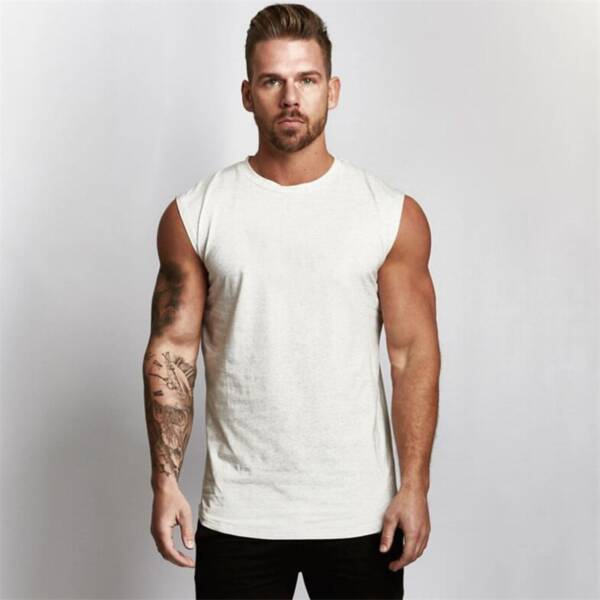 2020 Gym Workout Sleeveless Shirt Tank Top Men Bodybuilding Clothing Fitness Mens Sportwear Vests Muscle Men 10