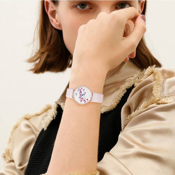 Carnival Brand Women Watches Ladies Fashion Unique Luxury Ultra Thin Sapphire Casual Leather Quartz Wristwatch Reloj 5