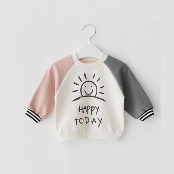 Toddler Girl Tops Boys And Girls Autumn Long Sleeve T shirt Baby Clothes Pure Cotton Cute 10