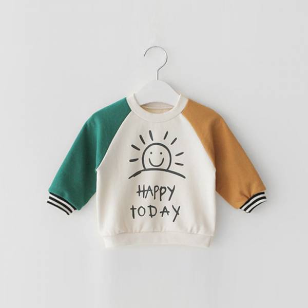 Toddler Girl Tops Boys And Girls Autumn Long Sleeve T shirt Baby Clothes Pure Cotton Cute 7